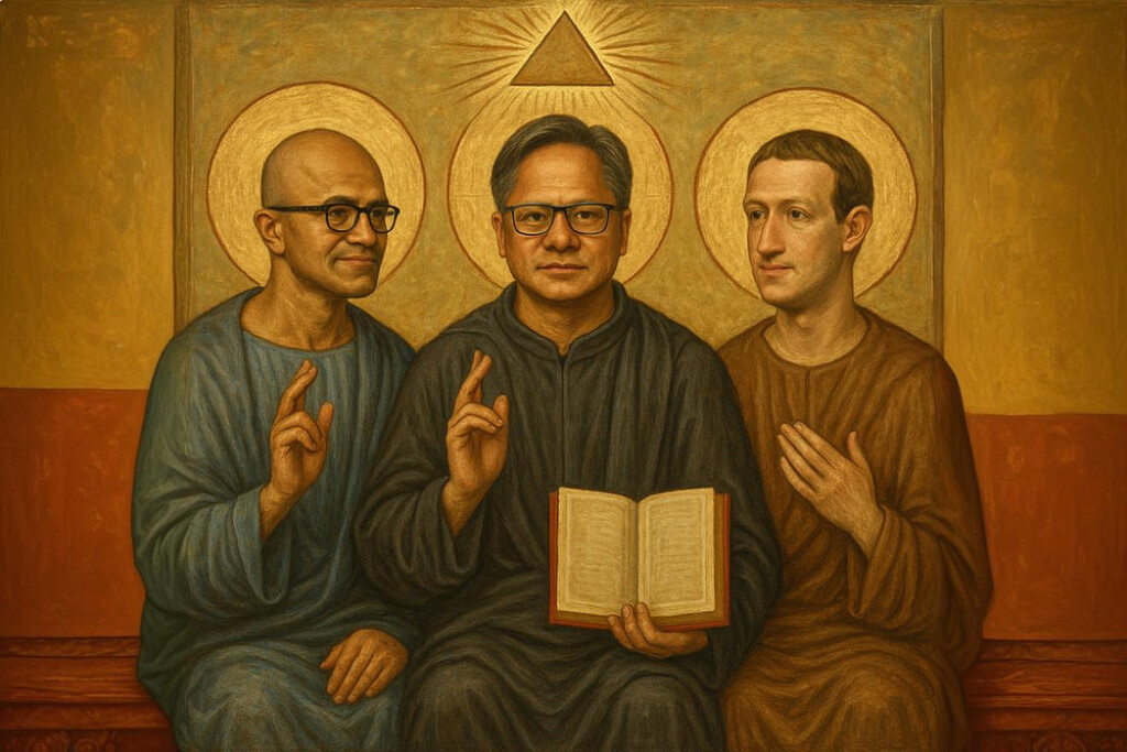 El mundo de la tecnología ya no es de «las Siete Magníficas». Ahora ese cetro lo tiene «la trinidad de la IA”