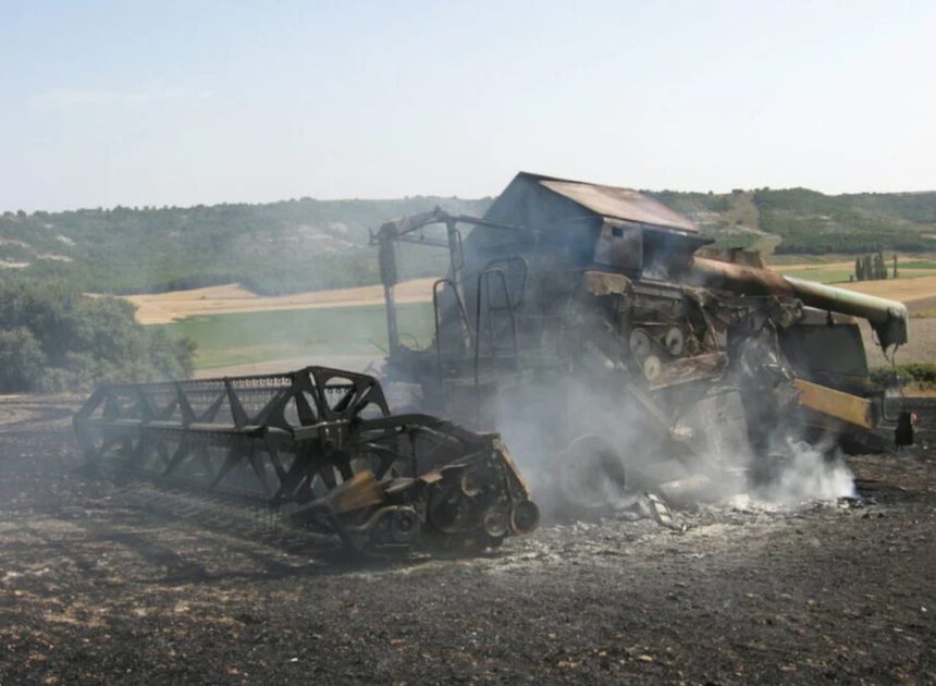 Los incendios vuelven a amenazar al campo: el mal uso de la maquinaria agrícola está detrás de un sorprendente número de eventos